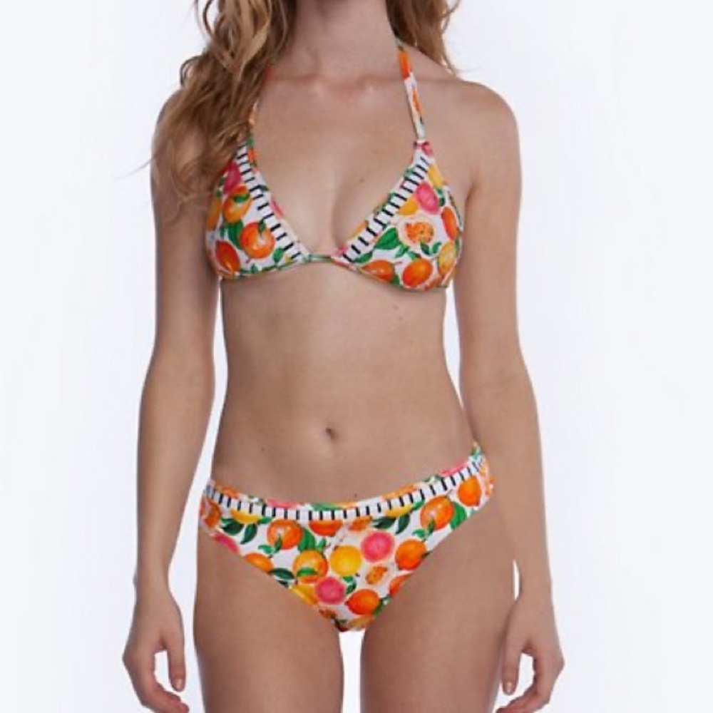 Nanette Lepore's Tutti Fruit Reversible bikini